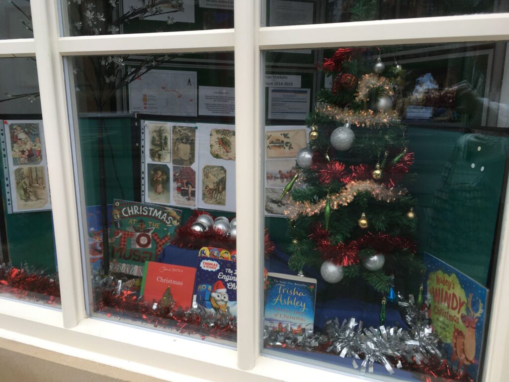 Library Window Displays Addingham Parish Council